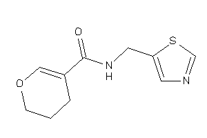 N-(thiazol-5-ylmethyl)-3,4-dihydro-2H-pyran-5-carboxamide