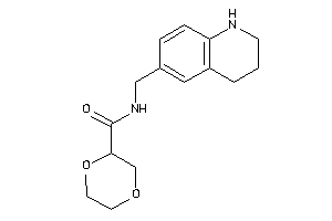 Image of N-(1,2,3,4-tetrahydroquinolin-6-ylmethyl)-1,4-dioxane-2-carboxamide