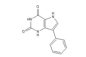 Image of 7-phenyl-1,5-dihydropyrrolo[3,2-d]pyrimidine-2,4-quinone