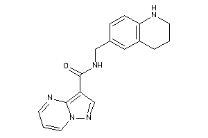 N-(1,2,3,4-tetrahydroquinolin-6-ylmethyl)pyrazolo[1,5-a]pyrimidine-3-carboxamide