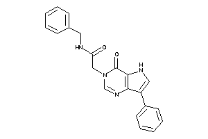 N-benzyl-2-(4-keto-7-phenyl-5H-pyrrolo[3,2-d]pyrimidin-3-yl)acetamide