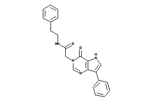 2-(4-keto-7-phenyl-5H-pyrrolo[3,2-d]pyrimidin-3-yl)-N-phenethyl-acetamide