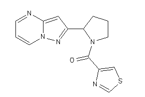 (2-pyrazolo[1,5-a]pyrimidin-2-ylpyrrolidino)-thiazol-4-yl-methanone