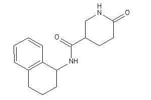 6-keto-N-tetralin-1-yl-nipecotamide