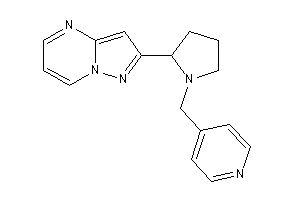 2-[1-(4-pyridylmethyl)pyrrolidin-2-yl]pyrazolo[1,5-a]pyrimidine