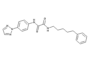 N-(5-phenylpentyl)-N'-[4-(triazol-2-yl)phenyl]oxamide