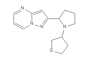 2-(1-tetrahydrothiophen-3-ylpyrrolidin-2-yl)pyrazolo[1,5-a]pyrimidine