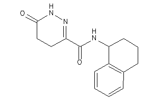 6-keto-N-tetralin-1-yl-4,5-dihydro-1H-pyridazine-3-carboxamide