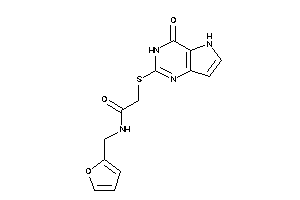 N-(2-furfuryl)-2-[(4-keto-3,5-dihydropyrrolo[3,2-d]pyrimidin-2-yl)thio]acetamide