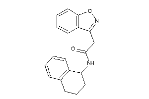 2-indoxazen-3-yl-N-tetralin-1-yl-acetamide