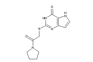 2-[(2-keto-2-pyrrolidino-ethyl)thio]-3,5-dihydropyrrolo[3,2-d]pyrimidin-4-one