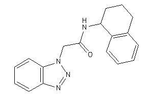 2-(benzotriazol-1-yl)-N-tetralin-1-yl-acetamide