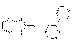 1H-benzimidazol-2-ylmethyl-(5-phenyl-1,2,4-triazin-3-yl)amine