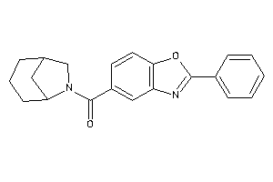 6-azabicyclo[3.2.1]octan-6-yl-(2-phenyl-1,3-benzoxazol-5-yl)methanone