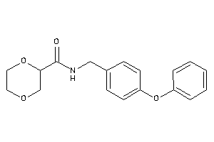 N-(4-phenoxybenzyl)-1,4-dioxane-2-carboxamide