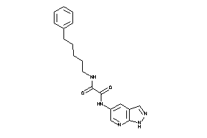 N-(5-phenylpentyl)-N'-(1H-pyrazolo[3,4-b]pyridin-5-yl)oxamide