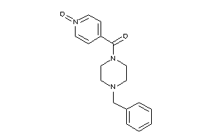 (4-benzylpiperazino)-(1-keto-4-pyridyl)methanone