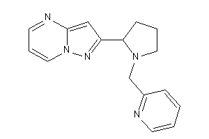 2-[1-(2-pyridylmethyl)pyrrolidin-2-yl]pyrazolo[1,5-a]pyrimidine