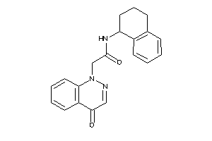 Image of 2-(4-ketocinnolin-1-yl)-N-tetralin-1-yl-acetamide