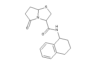 5-keto-N-tetralin-1-yl-3,6,7,7a-tetrahydro-2H-pyrrolo[2,1-b]thiazole-3-carboxamide