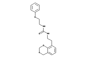 1-[2-(4H-1,3-benzodioxin-8-yl)ethyl]-3-(2-phenoxyethyl)urea