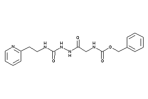 N-[2-keto-2-[N'-[2-(2-pyridyl)ethylcarbamoyl]hydrazino]ethyl]carbamic Acid Benzyl Ester