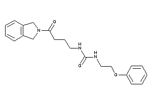 1-(4-isoindolin-2-yl-4-keto-butyl)-3-(2-phenoxyethyl)urea