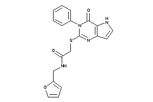 N-(2-furfuryl)-2-[(4-keto-3-phenyl-5H-pyrrolo[3,2-d]pyrimidin-2-yl)thio]acetamide