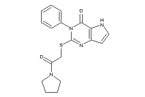 2-[(2-keto-2-pyrrolidino-ethyl)thio]-3-phenyl-5H-pyrrolo[3,2-d]pyrimidin-4-one