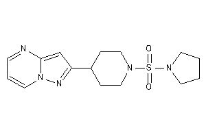 2-(1-pyrrolidinosulfonyl-4-piperidyl)pyrazolo[1,5-a]pyrimidine