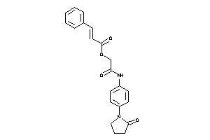 3-phenylacrylic Acid [2-keto-2-[4-(2-ketopyrrolidino)anilino]ethyl] Ester