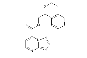 N-(isochroman-1-ylmethyl)-[1,2,4]triazolo[1,5-a]pyrimidine-7-carboxamide
