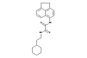 Image of N'-acenaphthen-5-yl-N-(2-cyclohexylethyl)oxamide
