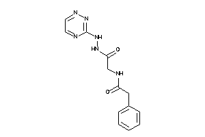 N-[2-keto-2-[N'-(1,2,4-triazin-3-yl)hydrazino]ethyl]-2-phenyl-acetamide