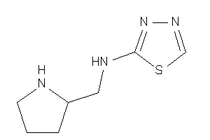 Pyrrolidin-2-ylmethyl(1,3,4-thiadiazol-2-yl)amine