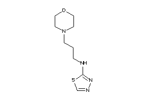 3-morpholinopropyl(1,3,4-thiadiazol-2-yl)amine