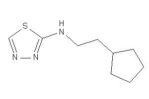 2-cyclopentylethyl(1,3,4-thiadiazol-2-yl)amine