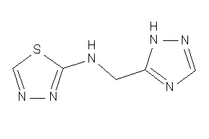 1,3,4-thiadiazol-2-yl(1H-1,2,4-triazol-5-ylmethyl)amine