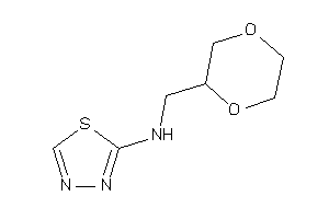 Image of 1,4-dioxan-2-ylmethyl(1,3,4-thiadiazol-2-yl)amine