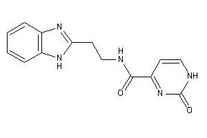 N-[2-(1H-benzimidazol-2-yl)ethyl]-2-keto-1H-pyrimidine-4-carboxamide