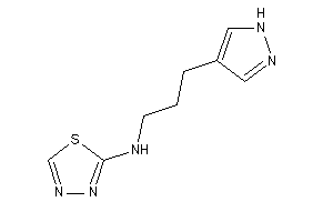 3-(1H-pyrazol-4-yl)propyl-(1,3,4-thiadiazol-2-yl)amine