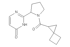 2-[1-(spiro[2.3]hexane-2-carbonyl)pyrrolidin-2-yl]-1H-pyrimidin-6-one