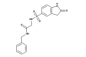 N-benzyl-2-[(2-ketoindolin-5-yl)sulfonylamino]acetamide