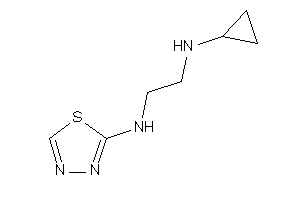 Cyclopropyl-[2-(1,3,4-thiadiazol-2-ylamino)ethyl]amine