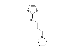 3-pyrrolidinopropyl(1,3,4-thiadiazol-2-yl)amine