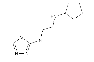 Cyclopentyl-[2-(1,3,4-thiadiazol-2-ylamino)ethyl]amine