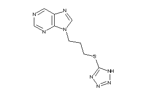 Image of 9-[3-(1H-tetrazol-5-ylthio)propyl]purine
