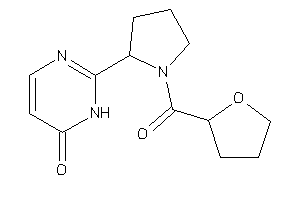 2-[1-(tetrahydrofuran-2-carbonyl)pyrrolidin-2-yl]-1H-pyrimidin-6-one