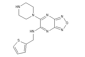 Image of (6-piperazinofurazano[3,4-b]pyrazin-5-yl)-(2-thenyl)amine