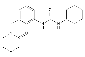 1-cyclohexyl-3-[3-[(2-ketopiperidino)methyl]phenyl]urea